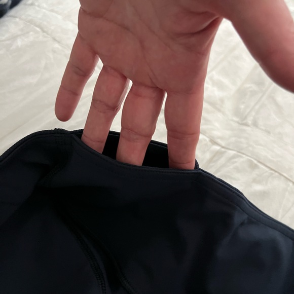 Lululemon crop leggings women’s size 8 gray - Picture 2 of 10